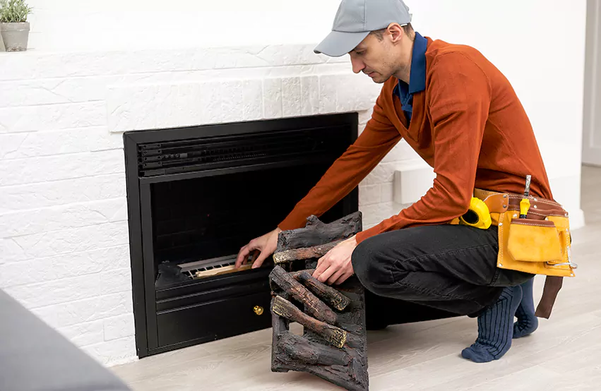Wood Fireplace Repair in Andover, MN